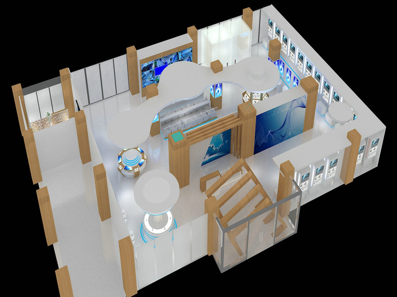 展览展厅设计/展厅办公室装修_商场活动展厅布置_展会设计搭建_找环视